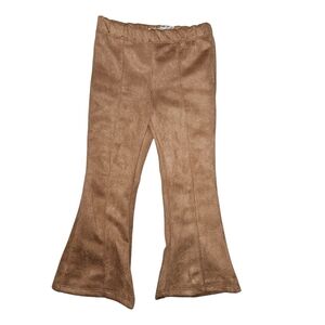 btween Tan Flared Toddler Girl Pants